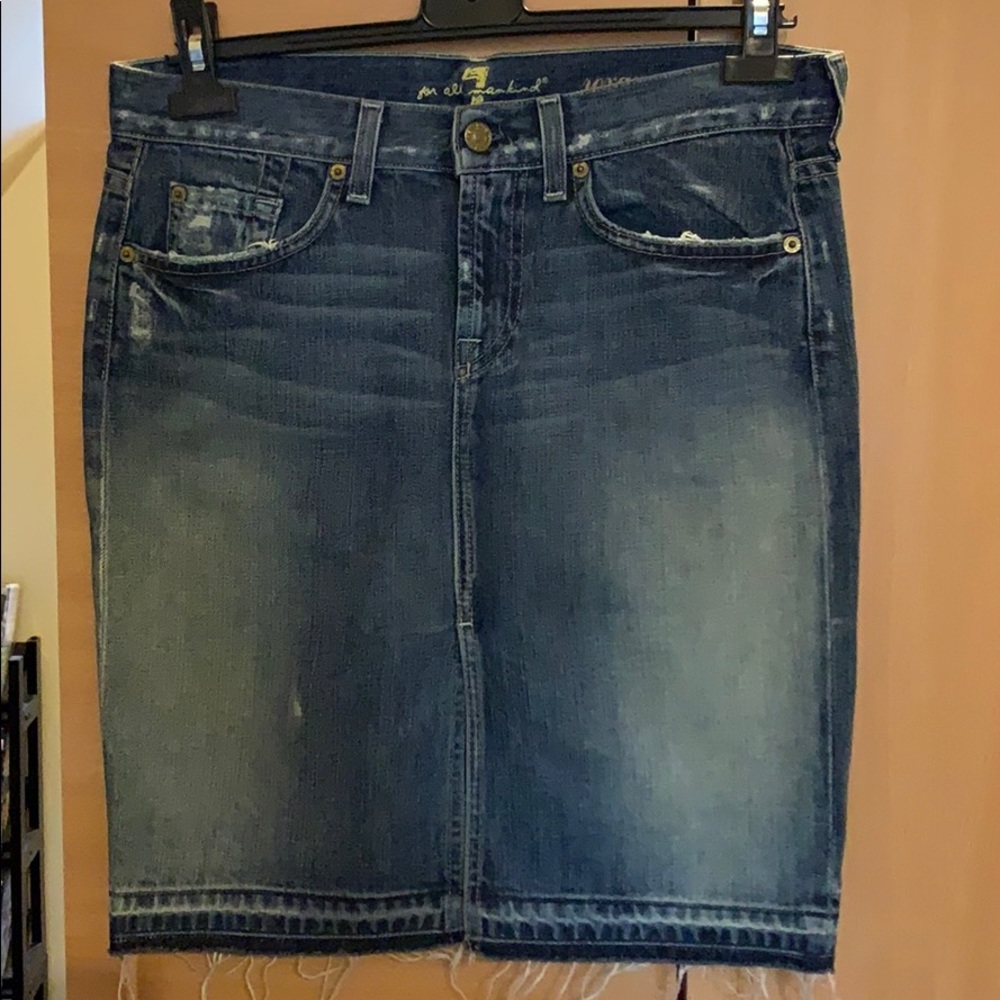 Seven for All Mankind Jean Skirt